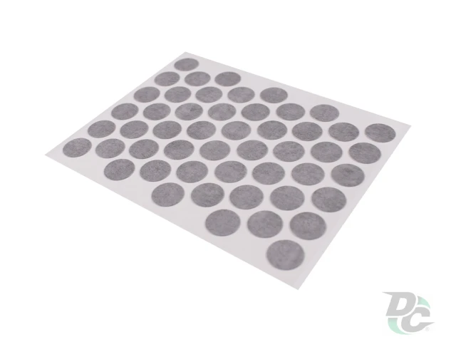 Заглушка самоклеющаяся на конфирмат бетон Чикаго светло-серый F186 