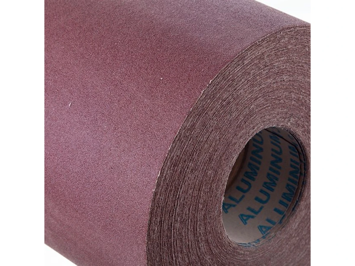 Шлифовальная шкурка на тканевой основе К100, 20 cм x 50 м INTERTOOL BT-0720 