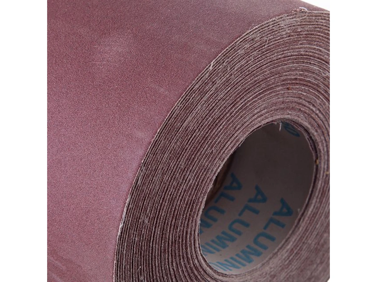 Шлифовальная шкурка на тканевой основе К150, 20 cм x 50 м INTERTOOL BT-0722 