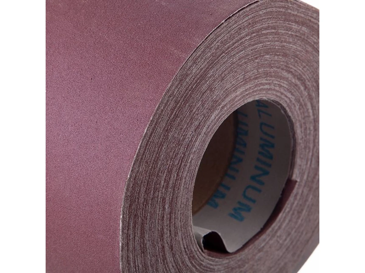 Шлифовальная шкурка на тканевой основе К180, 20 cм x 50 м INTERTOOL BT-0723 