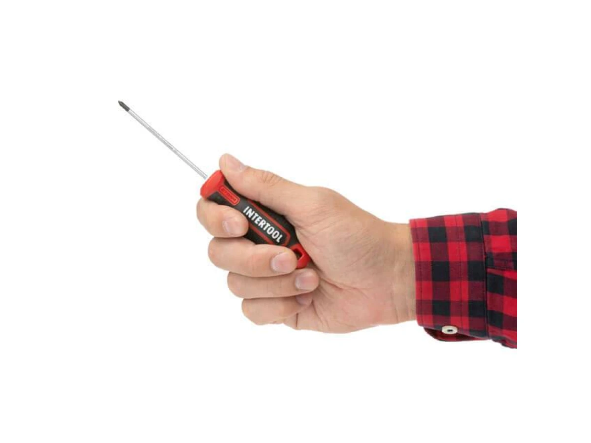 Викруткa PH0*75 мм, S2, STORM INTERTOOL VT-3413 