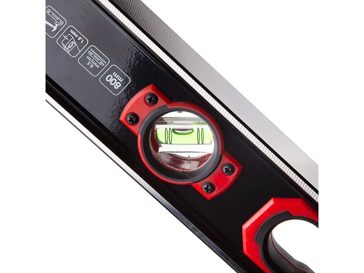 Уровень строительный усиленный 800 мм INTERTOOL MT-1508 