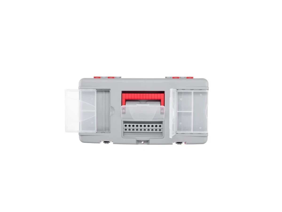 Ящик для інструменту з металевими замками, 18" 480*250*230 мм INTERTOOL BX-0518 