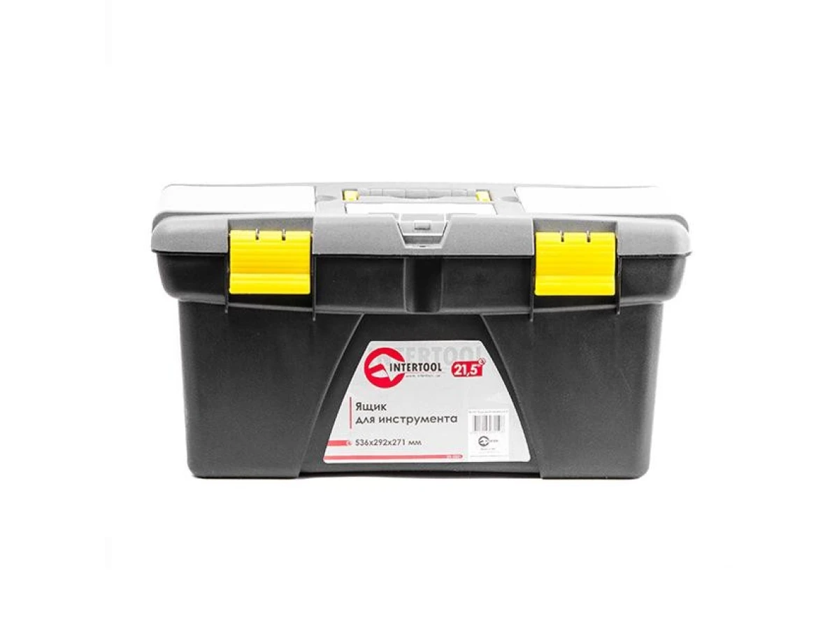 Ящик для інструменту 21.5" 536*292*271 мм INTERTOOL BX-0321 
