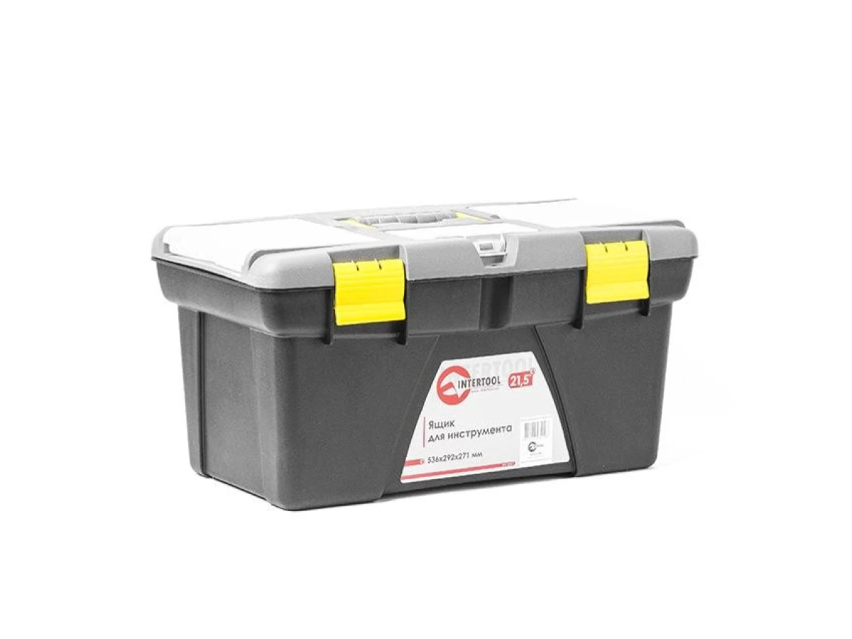 Ящик для інструменту 21.5" 536*292*271 мм INTERTOOL BX-0321 