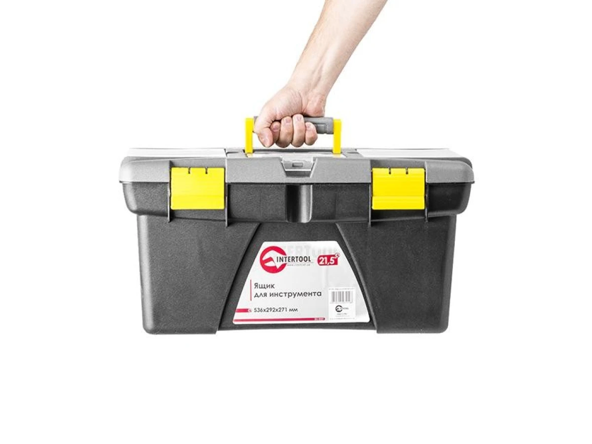 Ящик для інструменту 21.5" 536*292*271 мм INTERTOOL BX-0321 