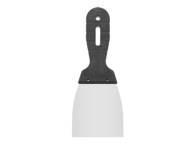 Шпатель из нержавеющей стали 80мм INTERTOOL KT-2080