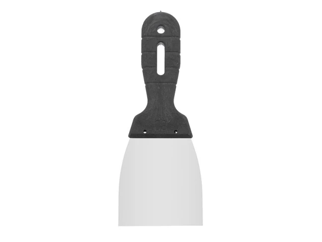 Шпатель из нержавеющей стали 80мм INTERTOOL KT-2080 