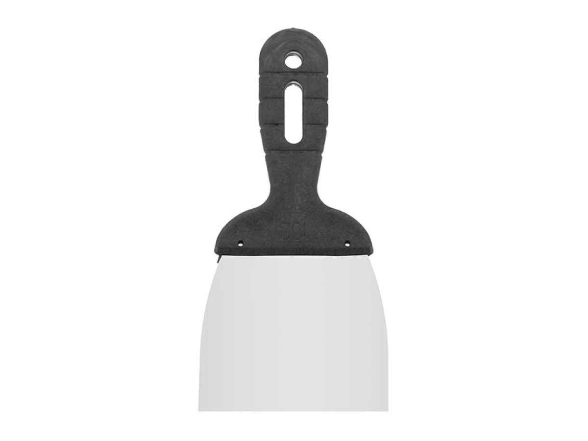 Шпатель из нержавеющей стали 100мм INTERTOOL KT-2100 