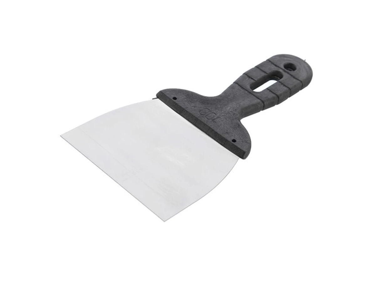 Шпатель из нержавеющей стали 100мм INTERTOOL KT-2100 