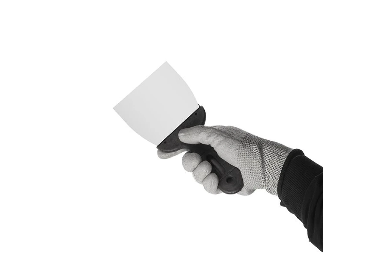 Шпатель из нержавеющей стали 100мм INTERTOOL KT-2100 