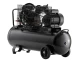 Компресор 100 л, 3 кВт, 220 В, 10 aтм, 500 л/хв., 2 циліндри, STORM INTERTOOL PT-0014 