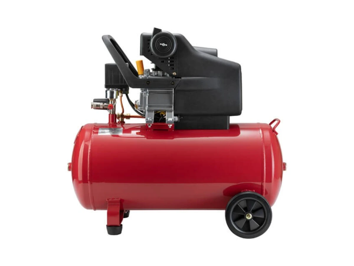 Компресор 50 л, 1500 Вт, 220 В, 8 aтм, 206 л/хв. INTERTOOL PT-0003 