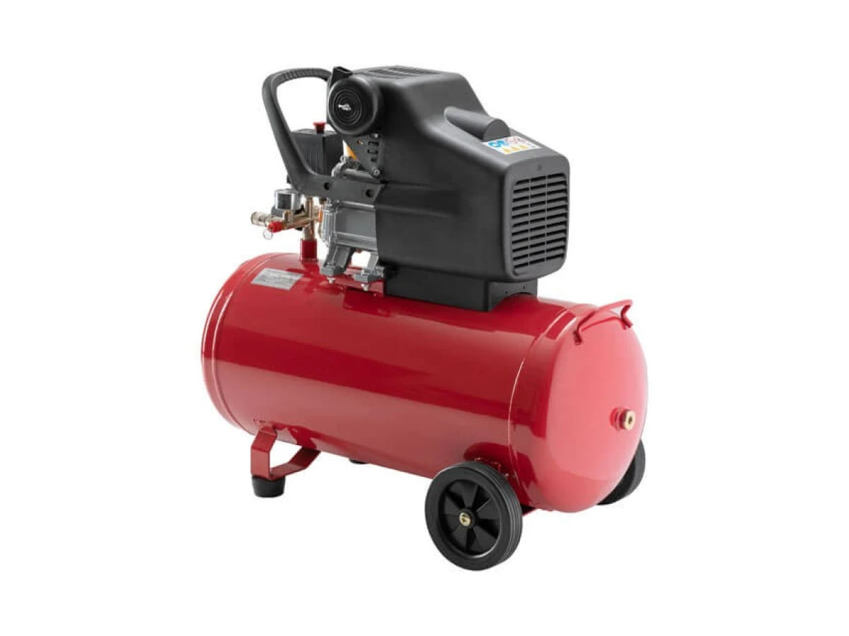 Компресор 50 л, 1500 Вт, 220 В, 8 aтм, 206 л/хв. INTERTOOL PT-0003 