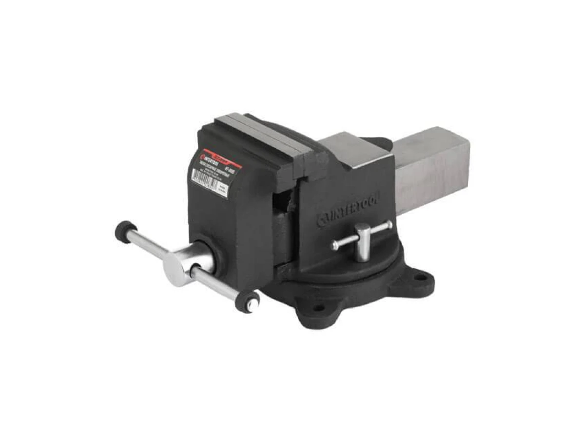 Тиски слесарные поворотные 100 мм STORM INTERTOOL HT-0085 