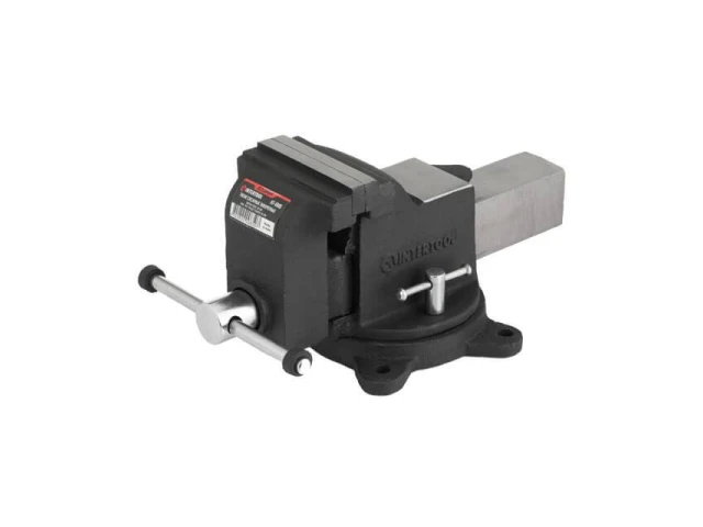 Тиски слесарные поворотные 100 мм STORM INTERTOOL HT-0085 