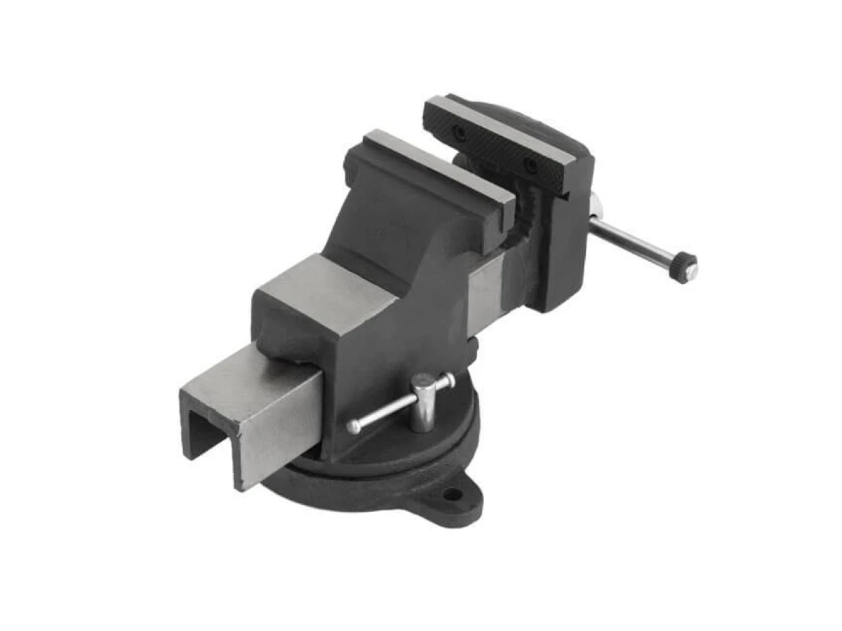 Тиски слесарные поворотные 100 мм STORM INTERTOOL HT-0085 