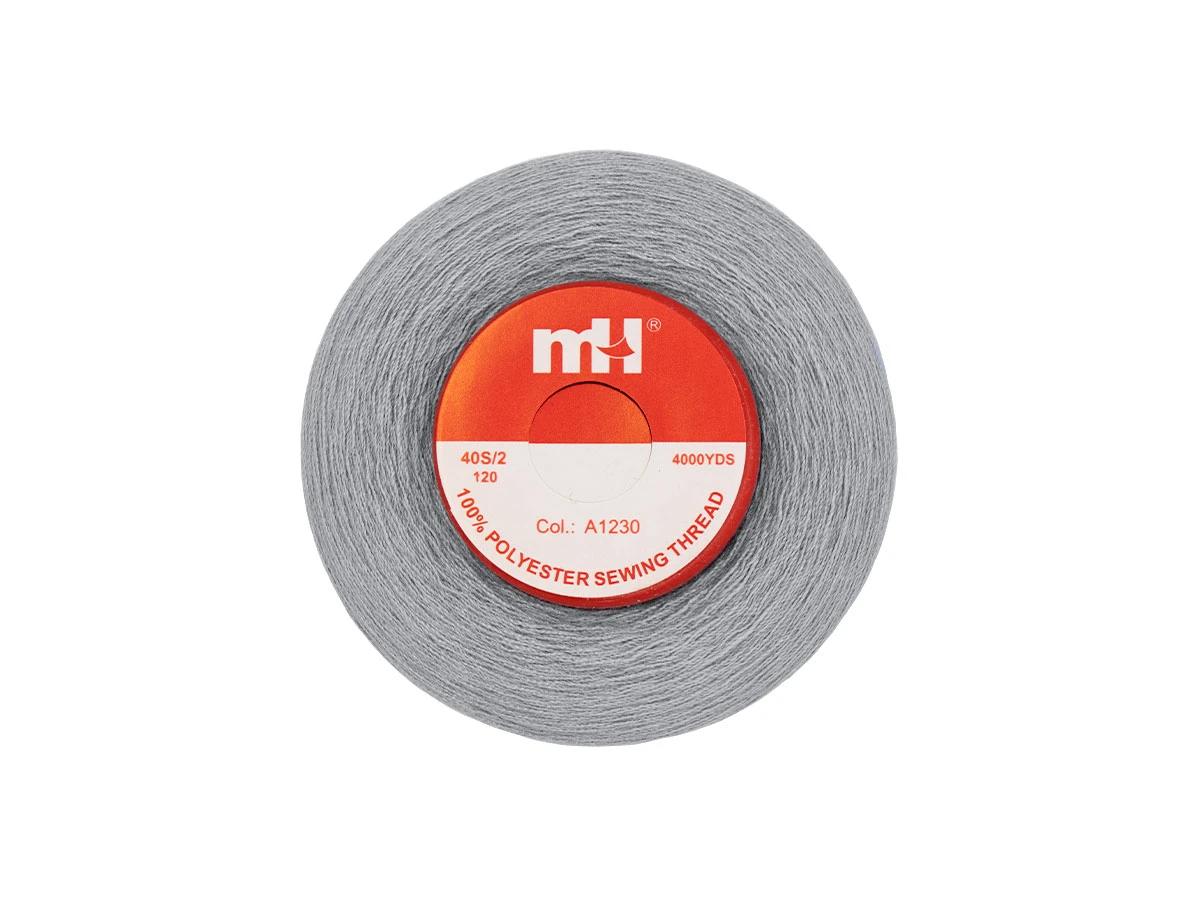 Нитка mH 40s/2 (3650м) Сірий 