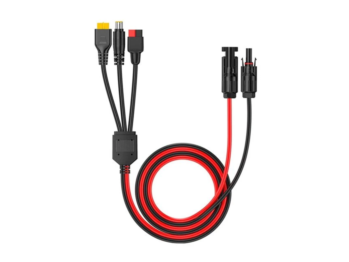 Адаптер для підключення сонячних панелей 14 Awg 0.65 m, MC4 - Anderson, XT60, DC7909 INTERTOOL AD-0003 