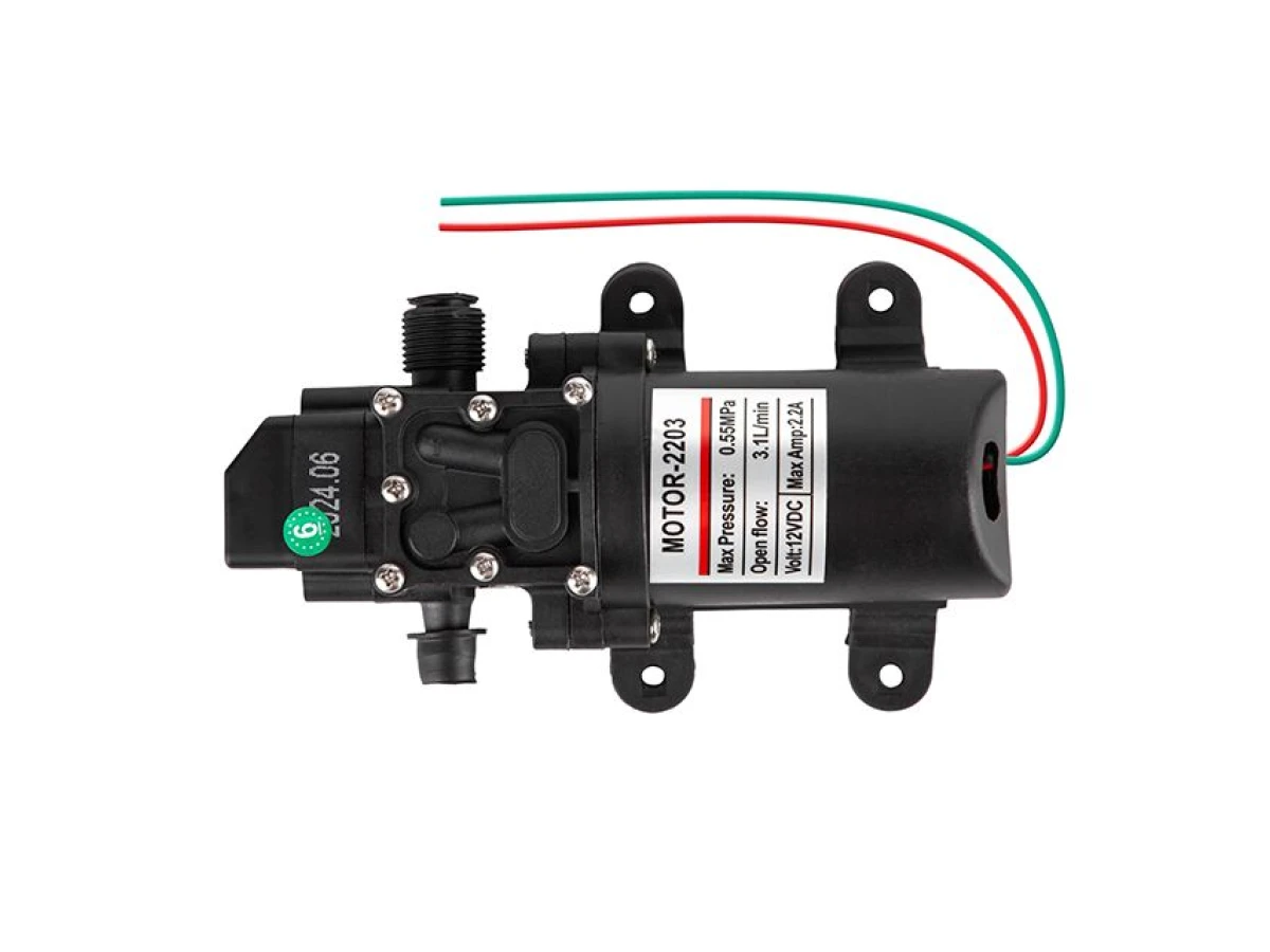 Помпа для ранцевых аккумуляторных опрыскивателей 12/16 л, 3.1 л/мин INTERTOOL DT-9000 