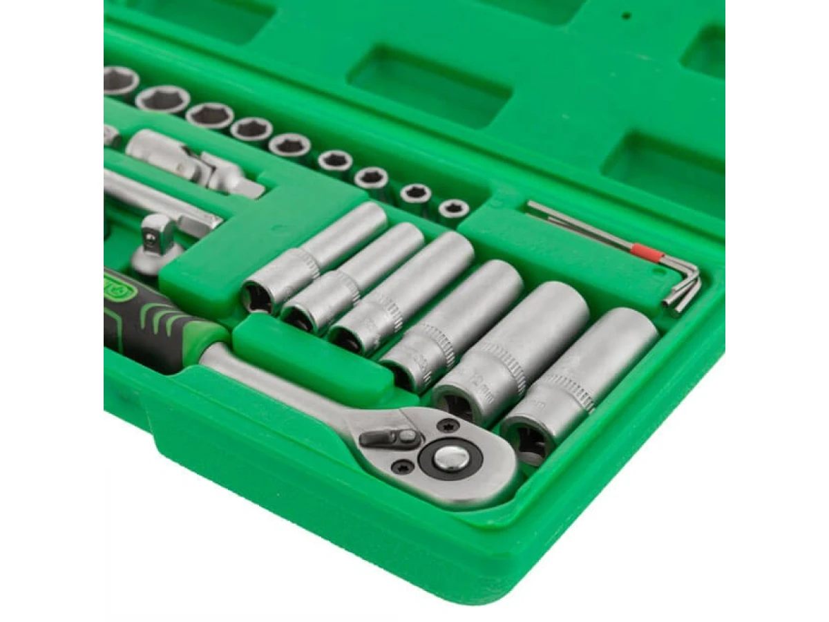 Набір інструментів 36 од., 1/4" INTERTOOL ET-6036SP 