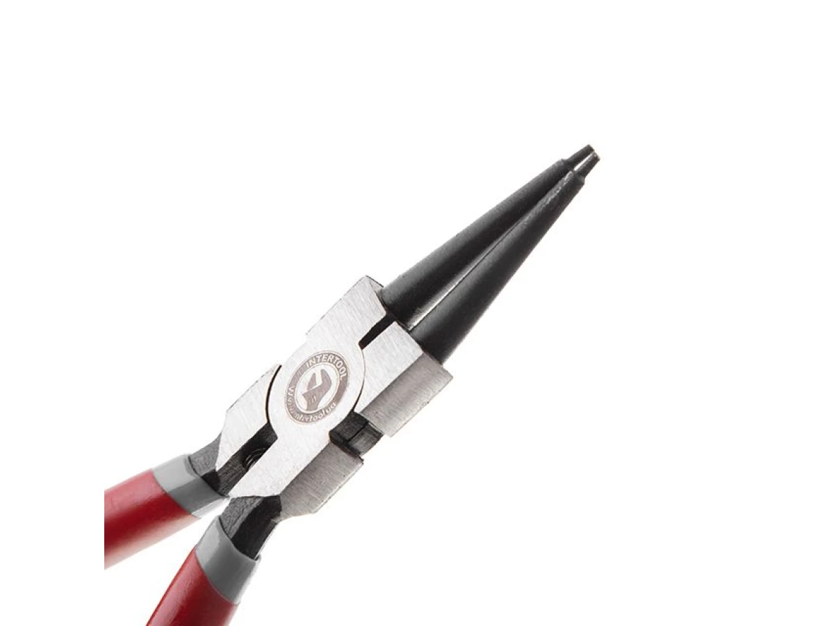 Набiр щипців для зняття і встановлення стопорних кілець 150 мм, 4 шт INTERTOOL HT-7001 