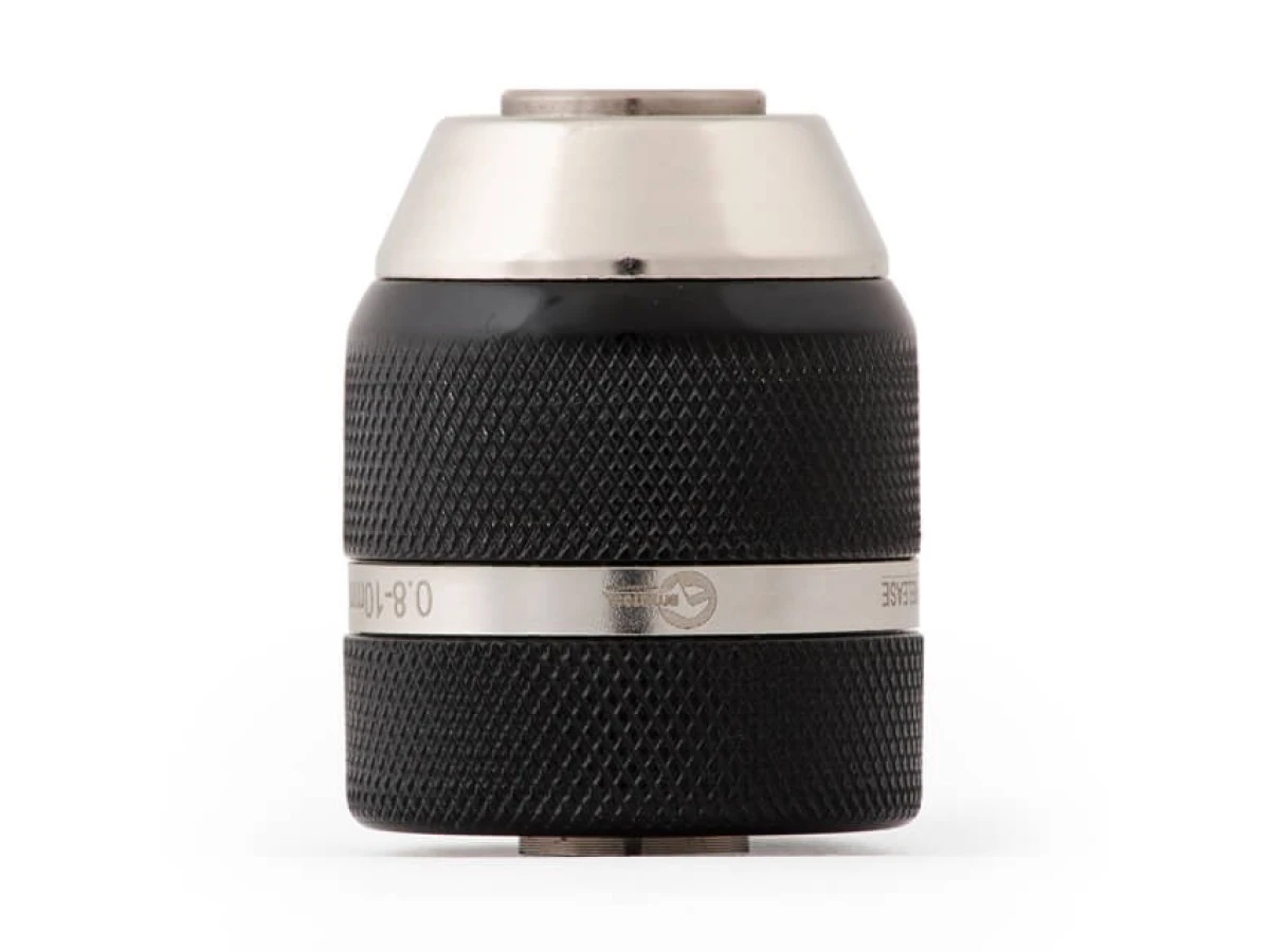 Патрон для дрели быстрозажимной 3/8"*24, 1.0-10мм, цельнометаллический INTERTOOL ST-3831 