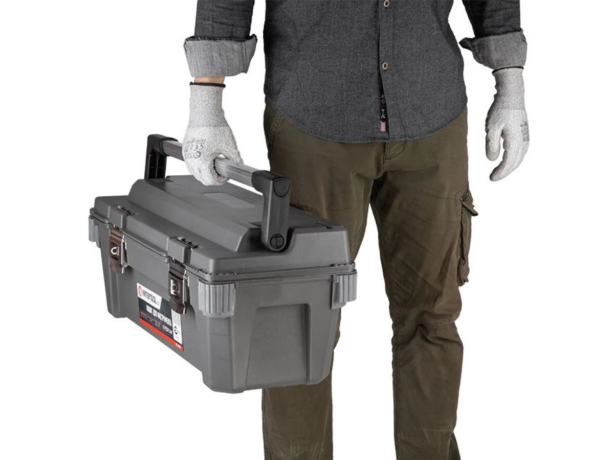 Ящик для інструментів з металевими замками 25.5" 650*275*265 мм INTERTOOL BX-6025 