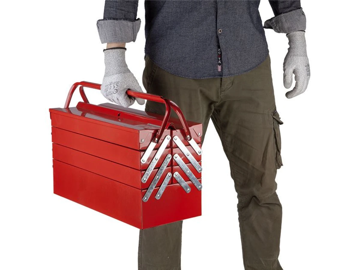 Ящик інструментальний металевий 450 мм, 7 секцій INTERTOOL HT-5047 