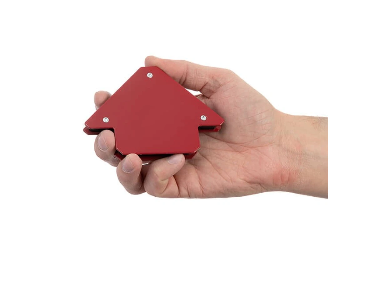 Держатель магнитный для сварки стрела, 45°, 90°,135°, 11 кг, 70*80*14 мм INTERTOOL MW-0004 