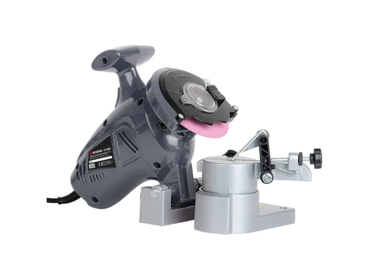 Верстат для заточування ланцюгів 250 Вт, 7500 об/хв., 100*10*3.2 мм INTERTOOL DT-0850 