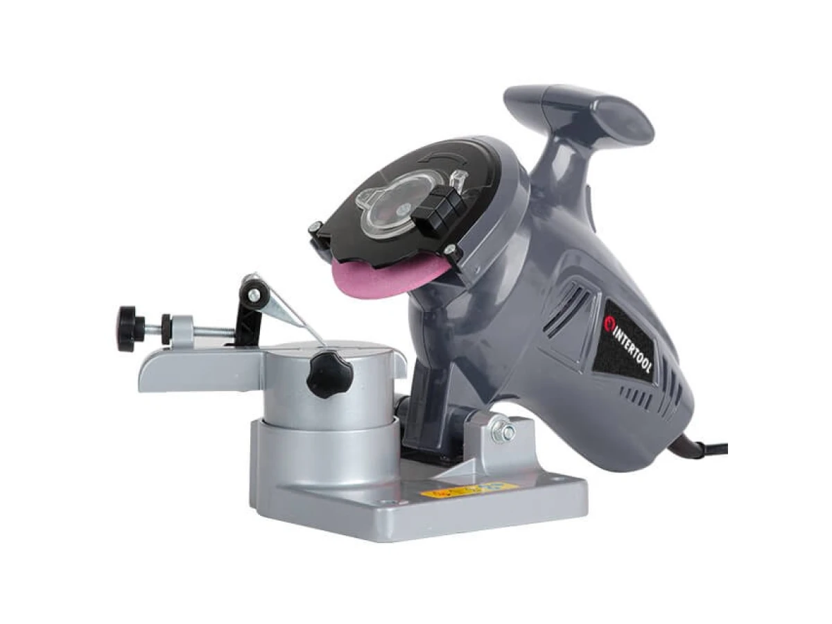 Верстат для заточування ланцюгів 250 Вт, 7500 об/хв., 100*10*3.2 мм INTERTOOL DT-0850 