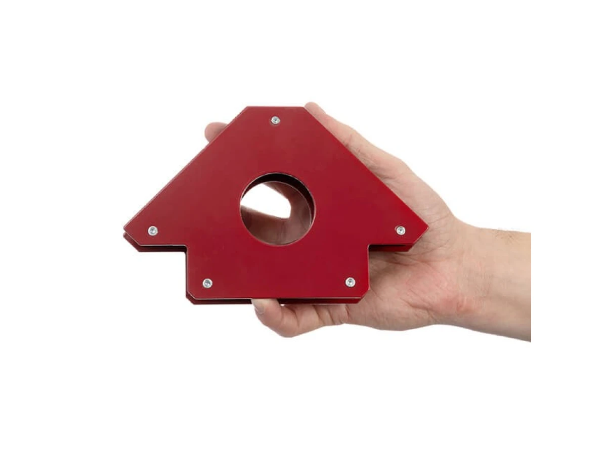 Тримач магнітний для зварювання стріла, 45°, 90°, 135°, 35 кг, 110*120*25 мм INTERTOOL MW-0006 