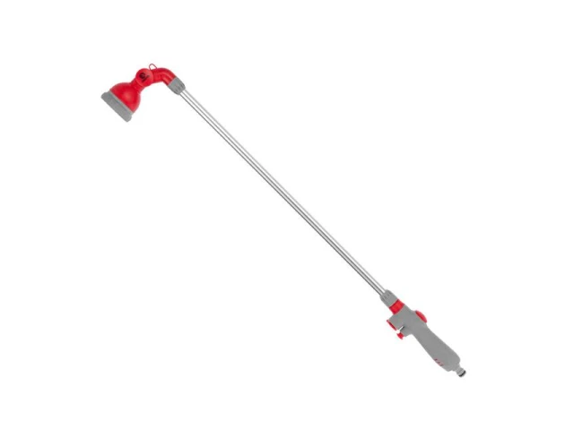 Пістолет-розпилювач для поливу на штанзі 90 см 9-функціональний (центральний, туман, душ, повний, кутовий, злива, плаский, струмінь, коло) ABS, PP,TPR INTERTOOL GE-0041 