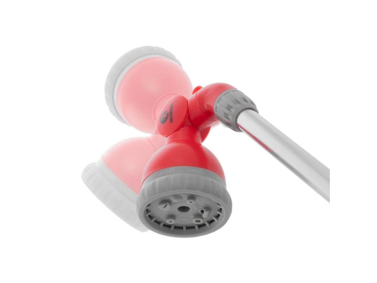 Пістолет-розпилювач для поливу на штанзі 90 см 9-функціональний (центральний, туман, душ, повний, кутовий, злива, плаский, струмінь, коло) ABS, PP,TPR INTERTOOL GE-0041 