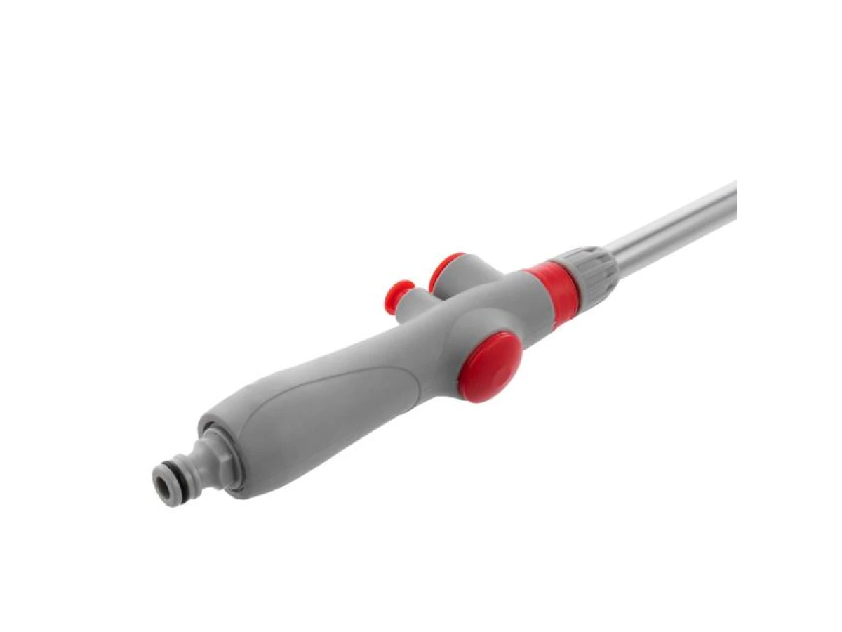 Пістолет-розпилювач для поливу на штанзі 90 см 9-функціональний (центральний, туман, душ, повний, кутовий, злива, плаский, струмінь, коло) ABS, PP,TPR INTERTOOL GE-0041 