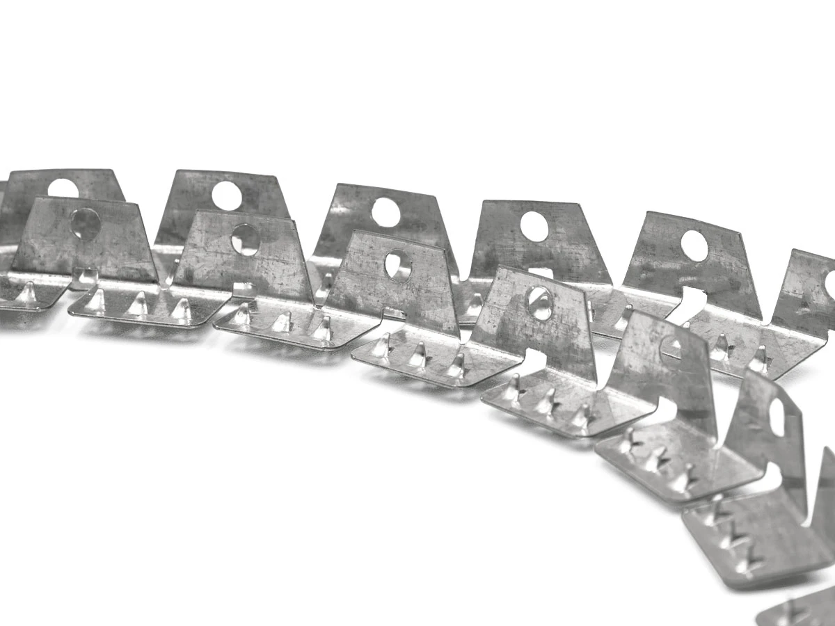 Стрічка металева для потайного шва 