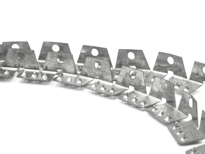 Стрічка металева для потайного шва