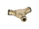 Трійник латунний для конектора 1/2" STORM INTERTOOL GE-1203 