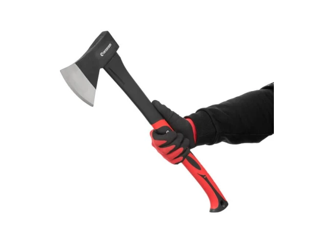 Сокира 1000 г, ручка з фібергласу INTERTOOL HT-0263 