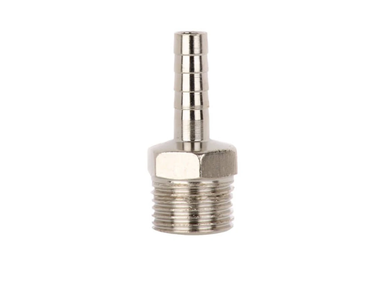 Перехідник із зовнішньою різьбою 1/4 на шланг 6 мм INTERTOOL PT-1843 