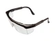 Очки защитные прозрачные, материал линз поликарбонат, регулируемые нейлоновые заушники, защита от удара, оптический класс 1 INTERTOOL SP-0080 