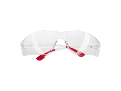 Очки защитные прозрачные, материал линз поликарбонат, материал заушников поликарбонат, защита от удара INTERTOOL SP-0087