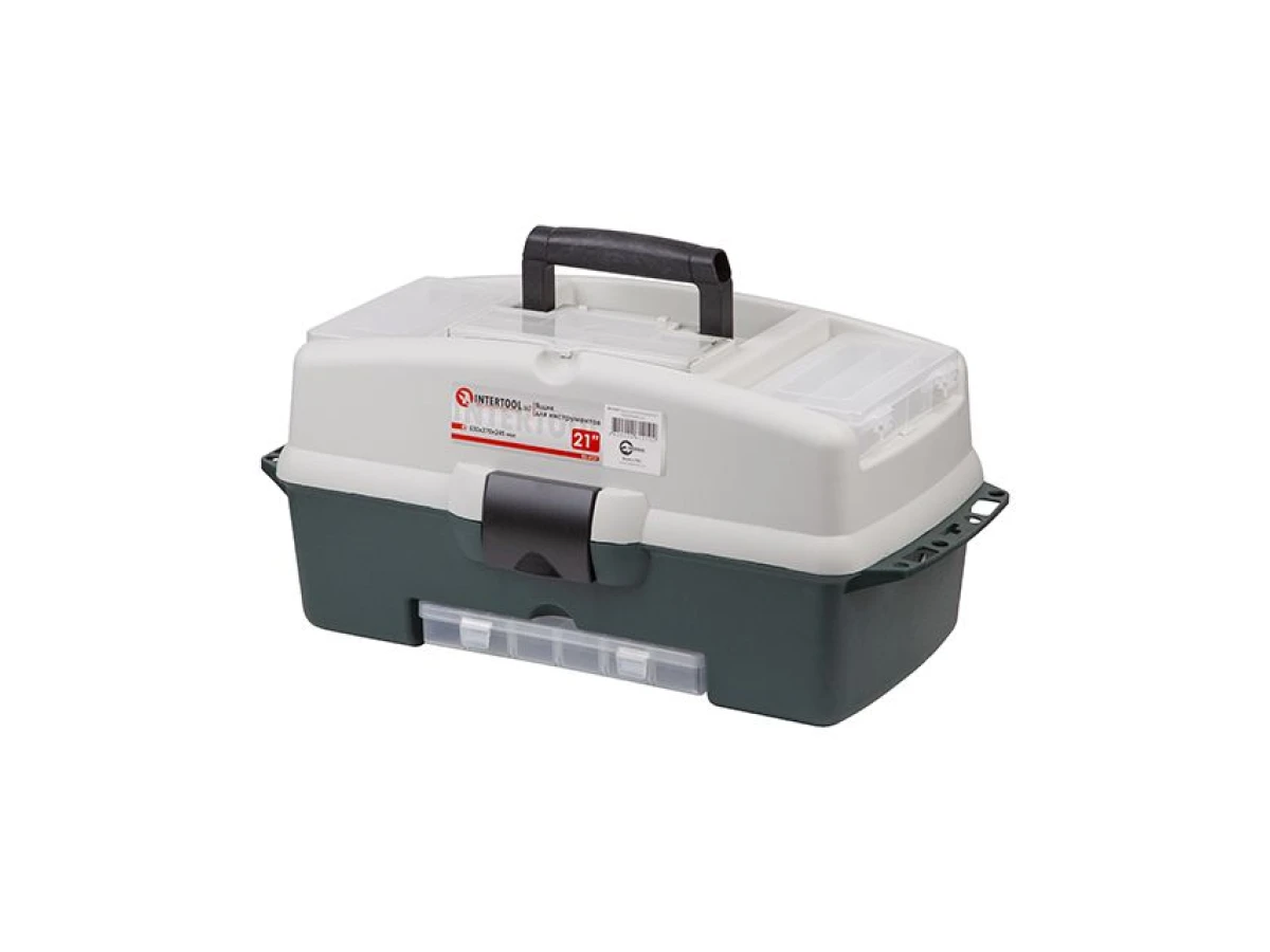 Ящик для інструментів 21" 530*270*245 мм INTERTOOL BX-6121 
