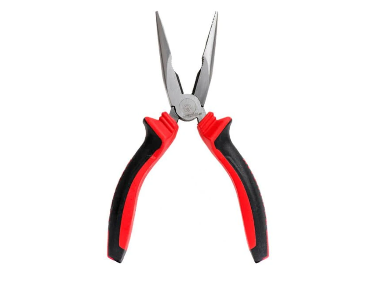 Довгогубці прямі 160 мм, 40CrV, фосфатовані, поліровані INTERTOOL NT-0136 