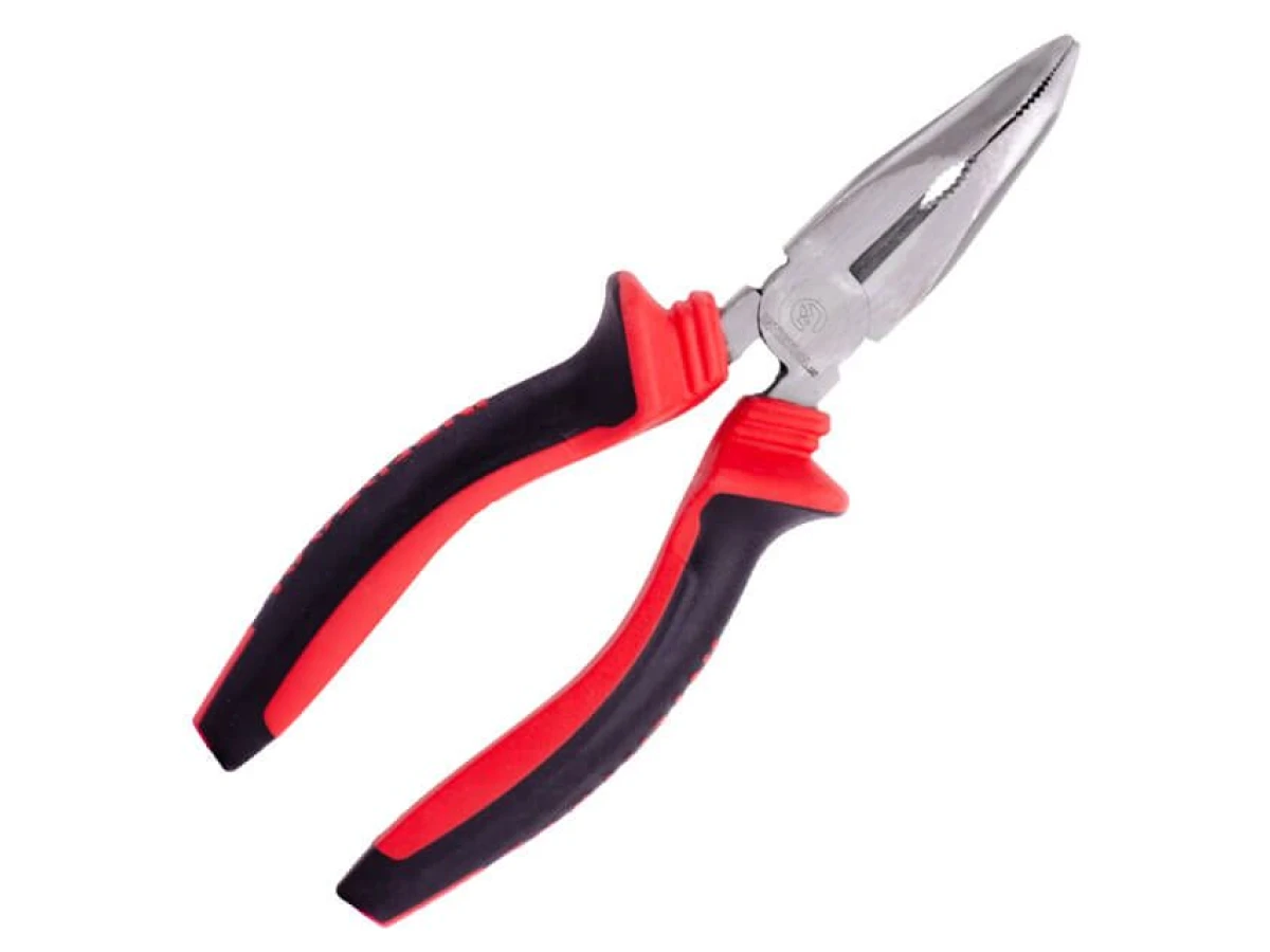 Довгогубці вигнуті 160 мм, 40CrV, фосфатовані, поліровані, STORM INTERTOOL NT-0146 