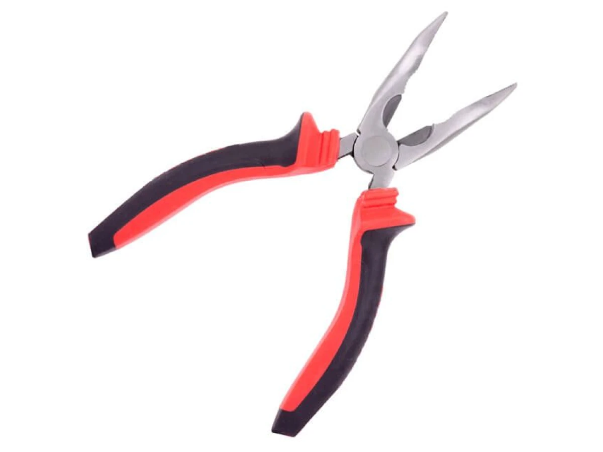 Довгогубці вигнуті 160 мм, 40CrV, фосфатовані, поліровані, STORM INTERTOOL NT-0146 