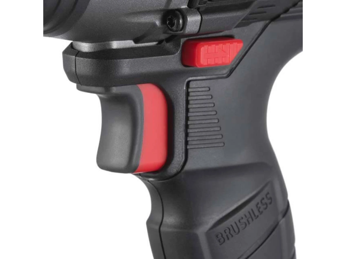 Гайковерт ударний акумуляторний з безщітковим двигуном 20 В, 300 Нм, 0-2500 об/хв, 0-3000 уд/хв, 1/2", Li-Ion, 2.0 Аг, ЗП 2 А, кейс INTERTOOL WT-0364 