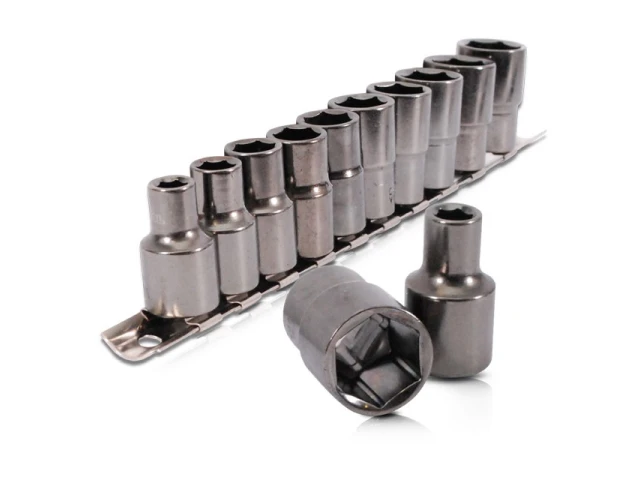 Набір головок 10 шт. 1/2" INTERTOOL ET-6006 