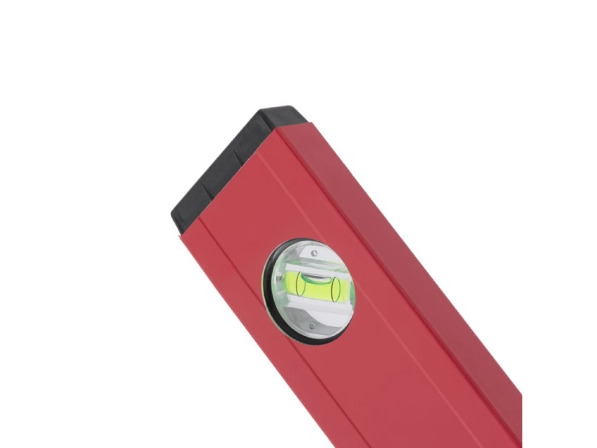 Уровень строительный 400мм 3 глазка, сечение 22*59 мм "Проф" INTERTOOL MT-1131 